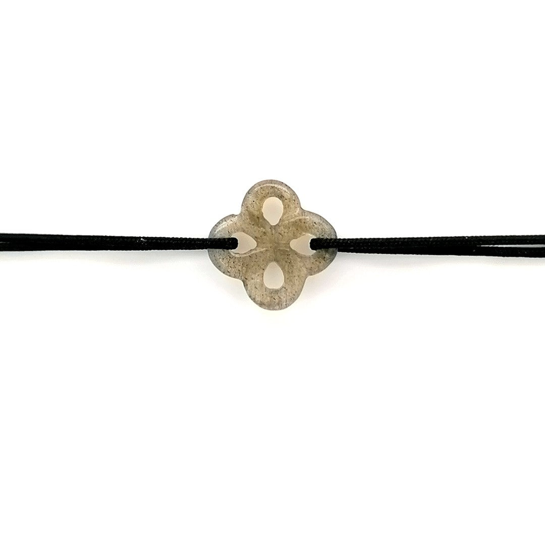 Bracelet Ilargia Labradorite sur Cordon
