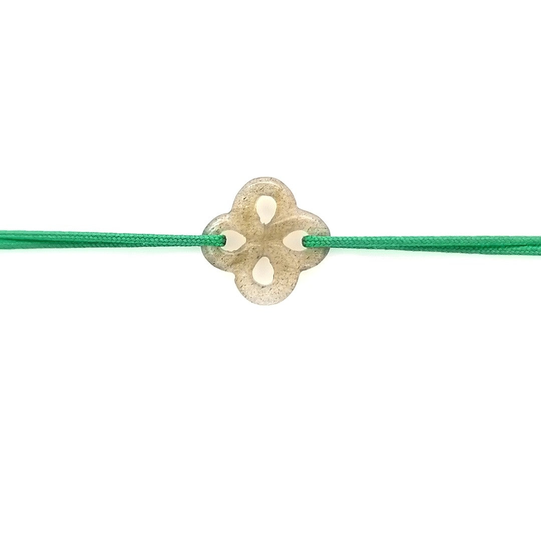Bracelet Ilargia Labradorite sur Cordon