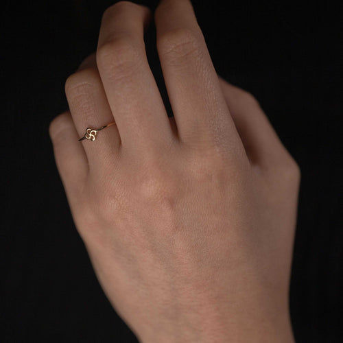 Bague  Luma Txiki Or Jaune 750