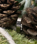 Boucle d'oreille Acier Lauburu