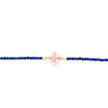 Bracelet Ilargia Argent Lauburu Ttiki Nacre Rose Perles Lapis lazuli