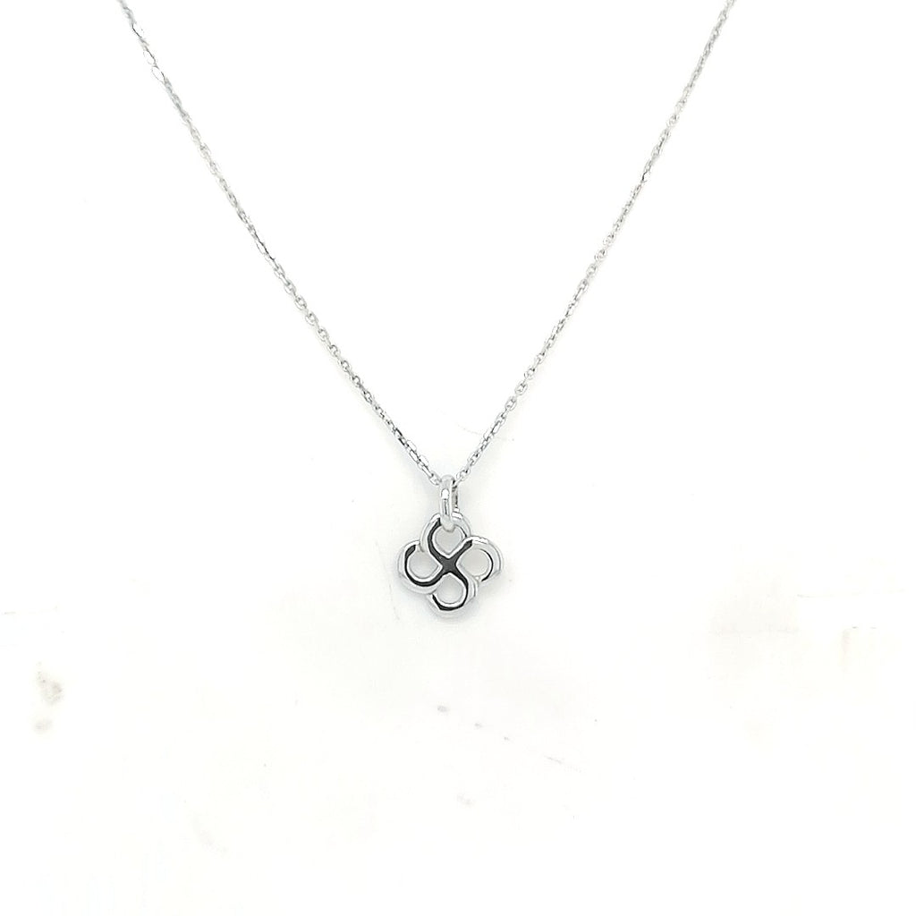 Pendentif Luma Or Blanc