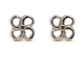 Boucles d'oreilles Zilarra ttiki argent 8mm