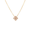 Collier Argia Txiki Diamants Or Rose