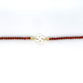Bracelet Ilargia Argent Lauburu Ttiki Nacre Blanche jaspe