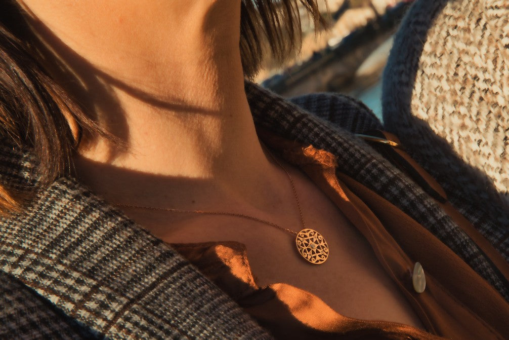 Collier 1644 Diamants Or Rose