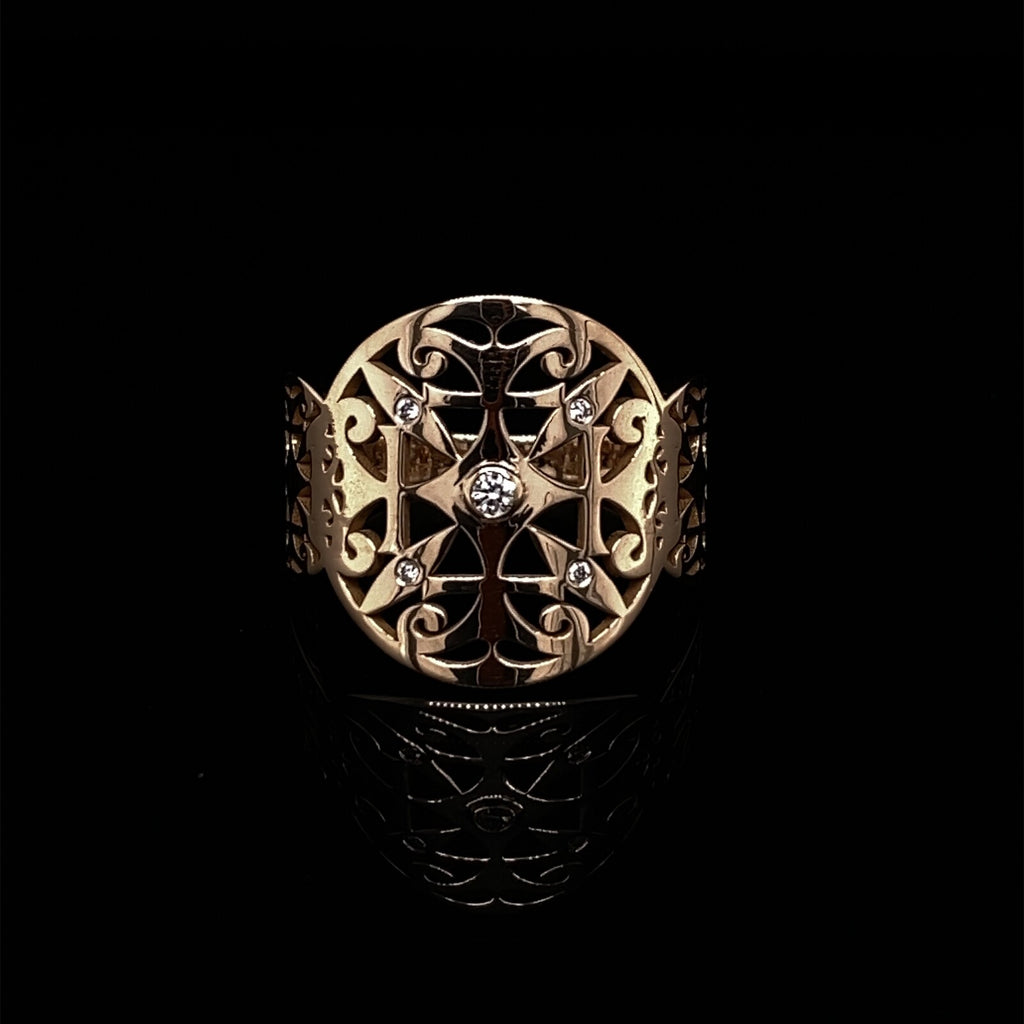 Bague 1644 Diamants et Or Rose