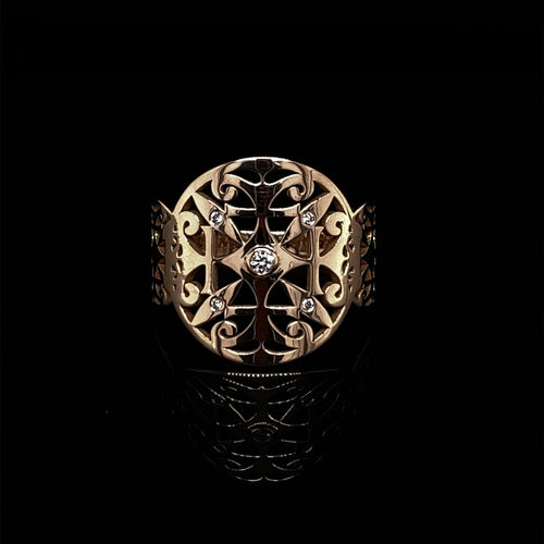 Bague 1644 Diamants et Or Rose