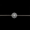 Bracelet Ilargia Argent Stèle Xabier Ttiki Nacre blanche