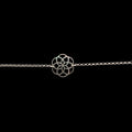 Bracelet Ilargia Argent Stèle Xabier Ttiki Nacre grise