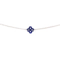 Bracelet Ilargia Argent Lauburu Ttiki Lapis Lazuli