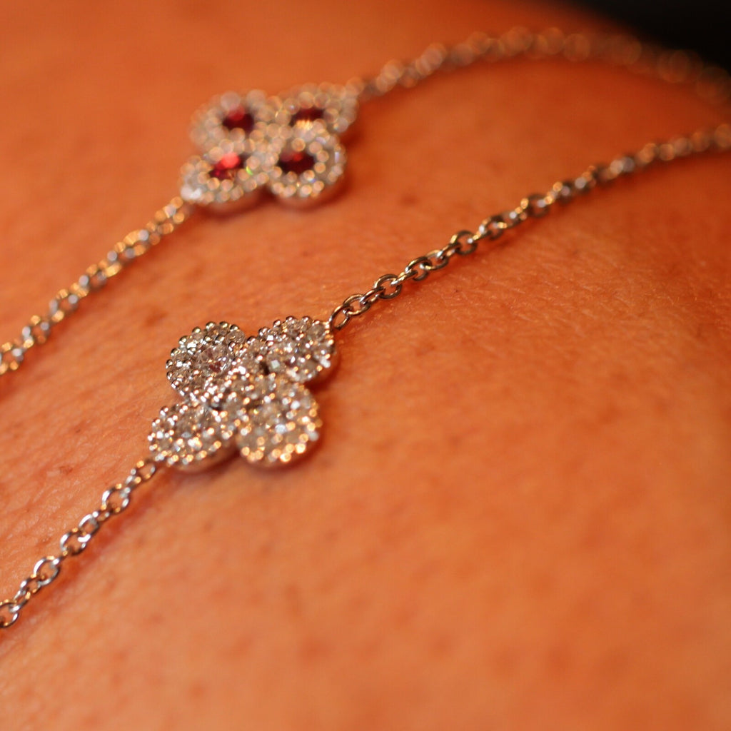 Bracelet Argia Txiki Diamants Or Blanc