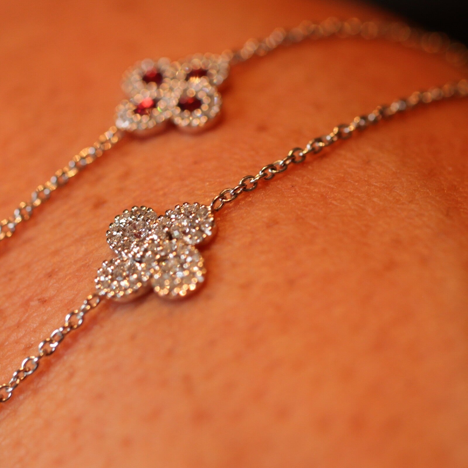 Bracelet Argia Txiki Diamants Or Blanc