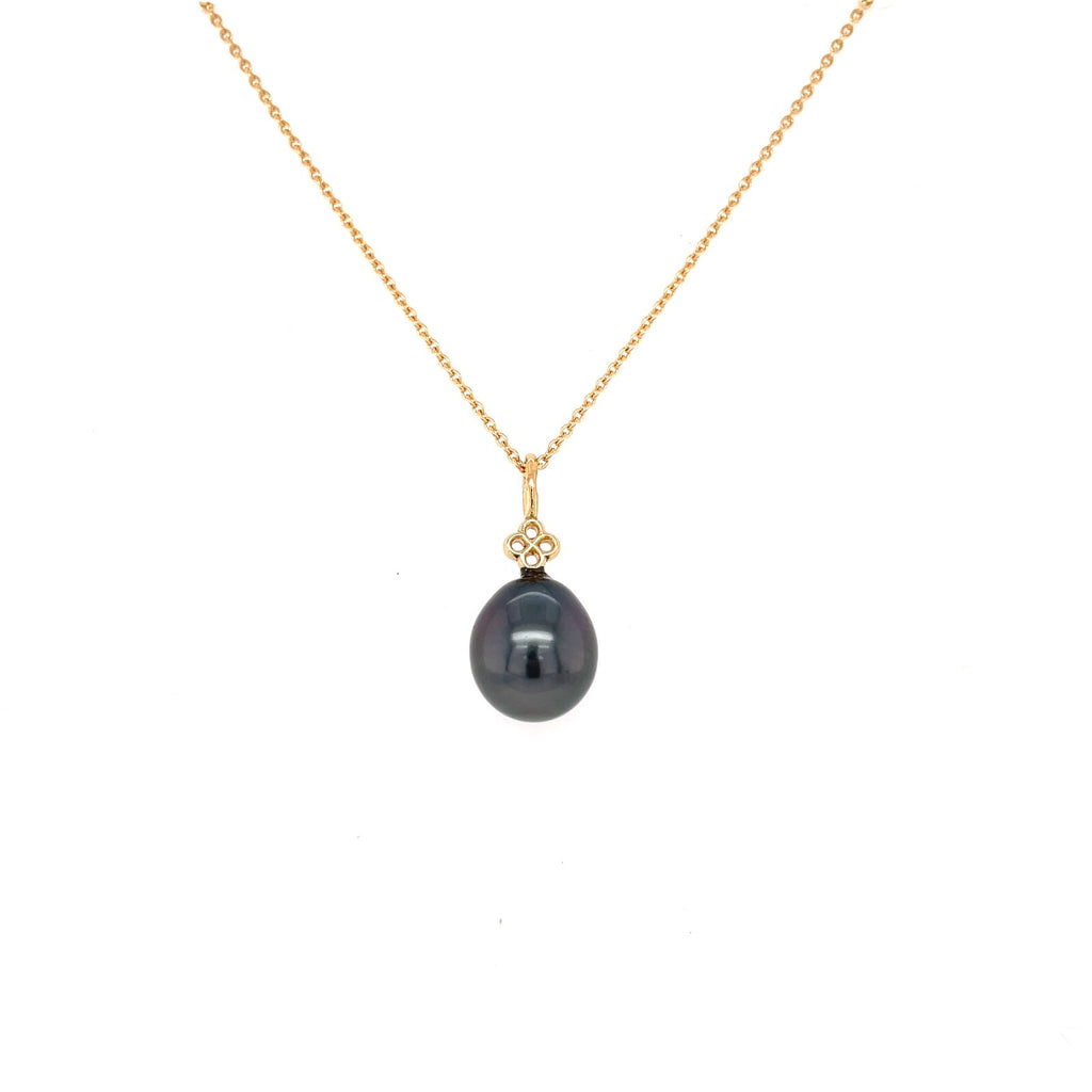 Pendentif Luma Or Jaune Perle de Tahiti