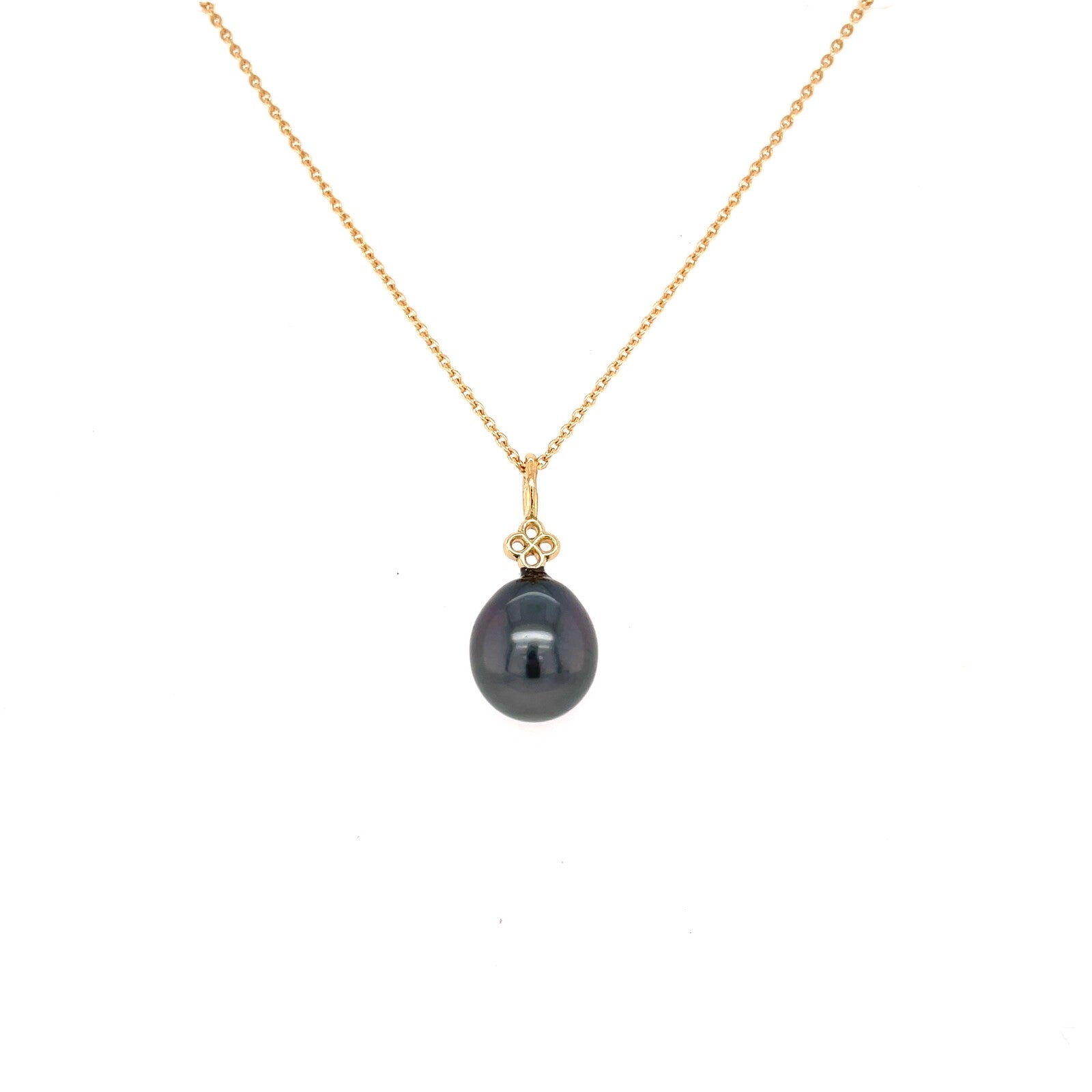 Pendentif Luma Or Jaune Perle de Tahiti