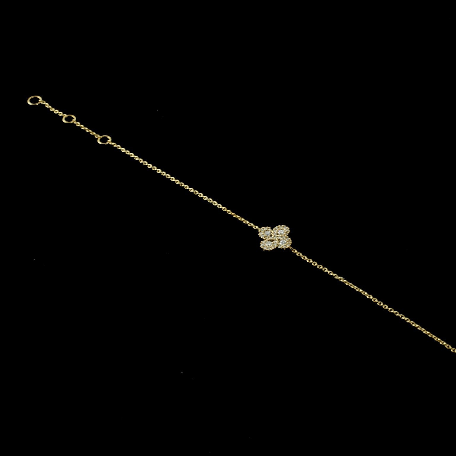 Bracelet Argia Txiki Diamants Or Rose