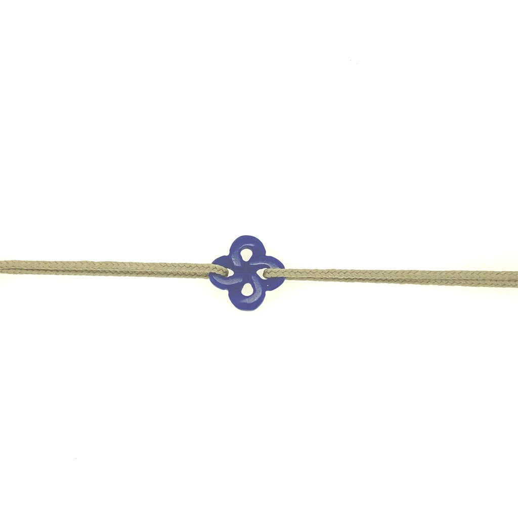 Bracelet Ilargia Ttiki Lapis Lazuli sur Cordon