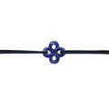 Bracelet Ilargia Homme Lauburu Lapis lazuli sur Cordon