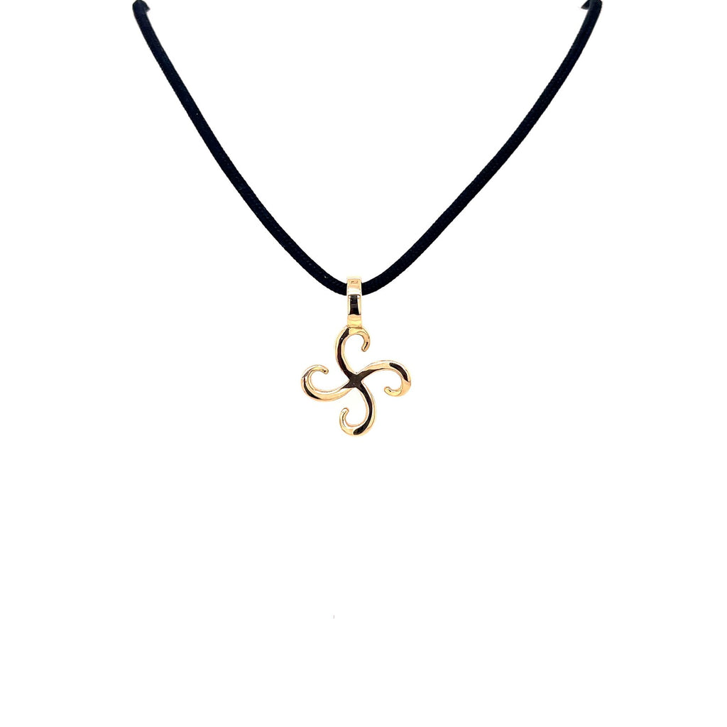 Pendentif Lauburu Or