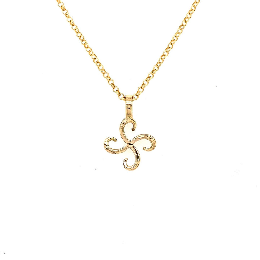 Pendentif Lauburu Or