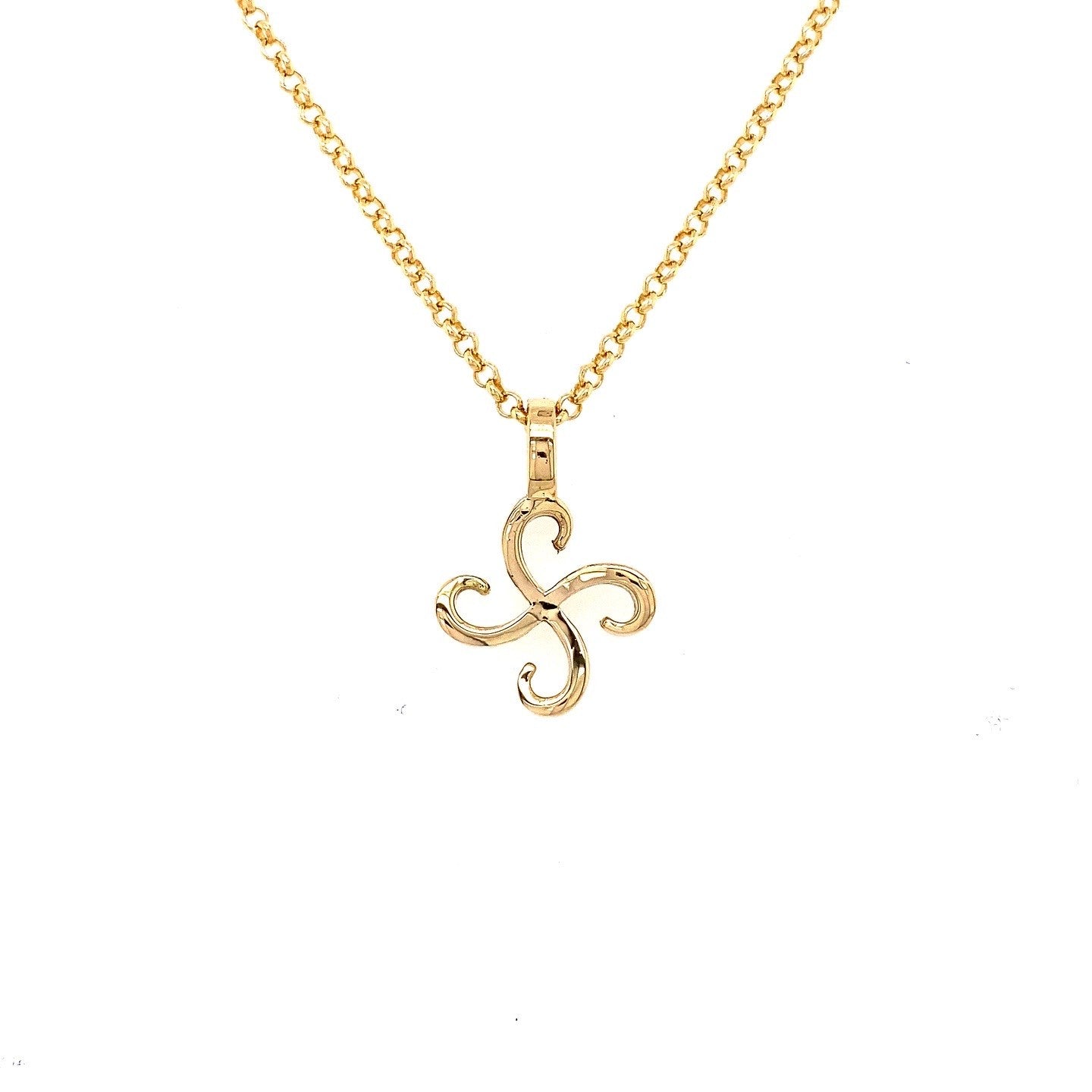 Pendentif Lauburu Or