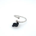 Bague Argent et Onyx Réglable
