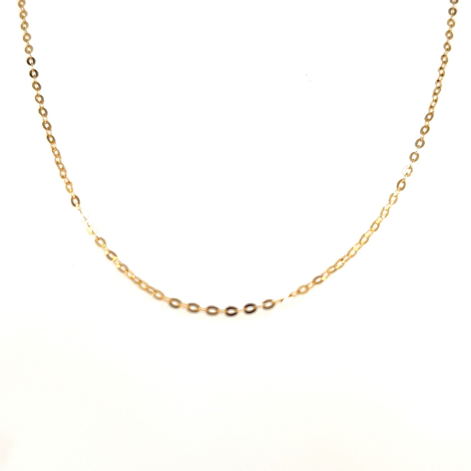 Chaine Forçat Miroir Or Jaune 750