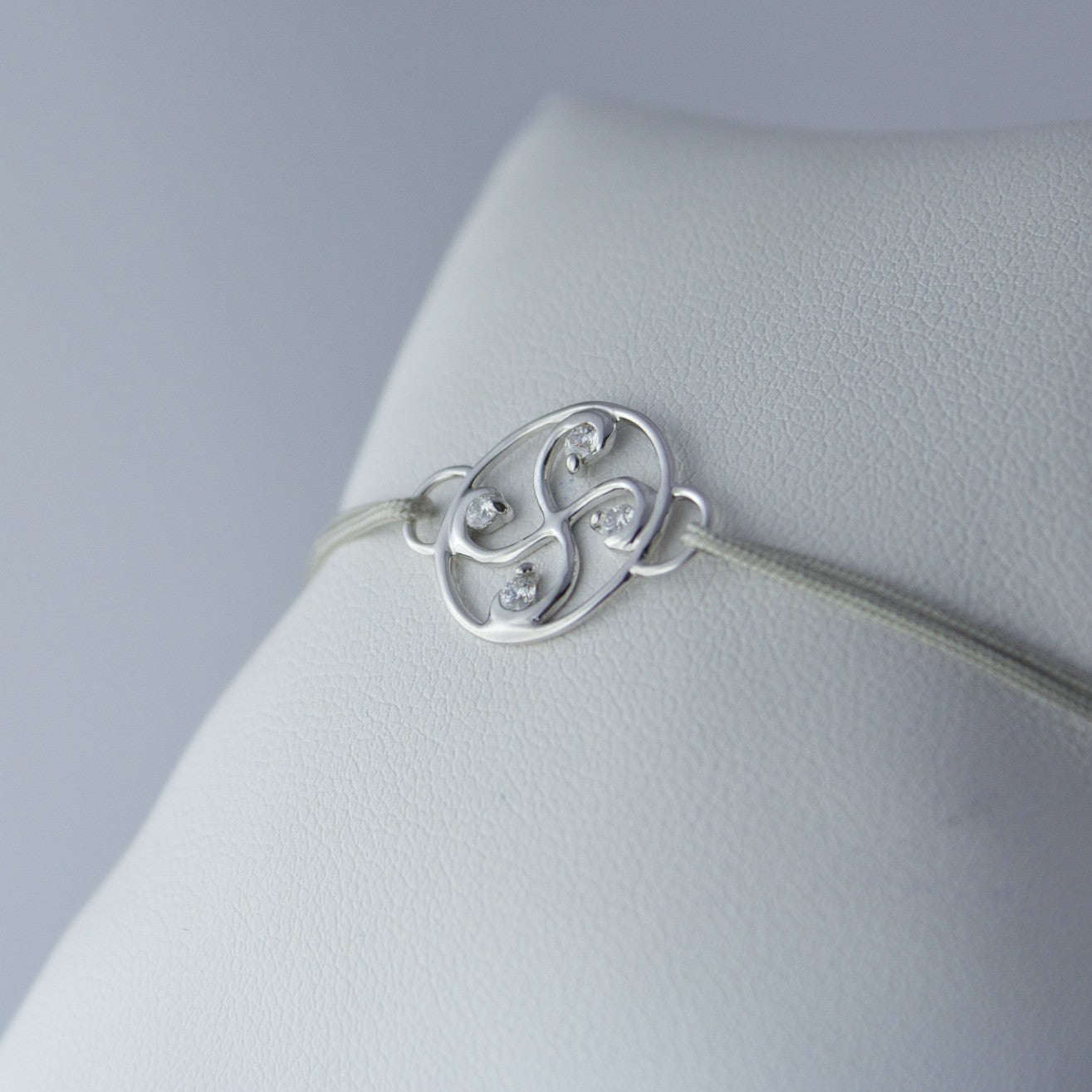 Bracelet Nahia Txiki Diamants Or Blanc
