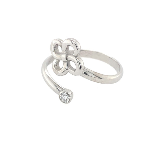Bague Luma Diamant en Or Blanc Toi et Moi
