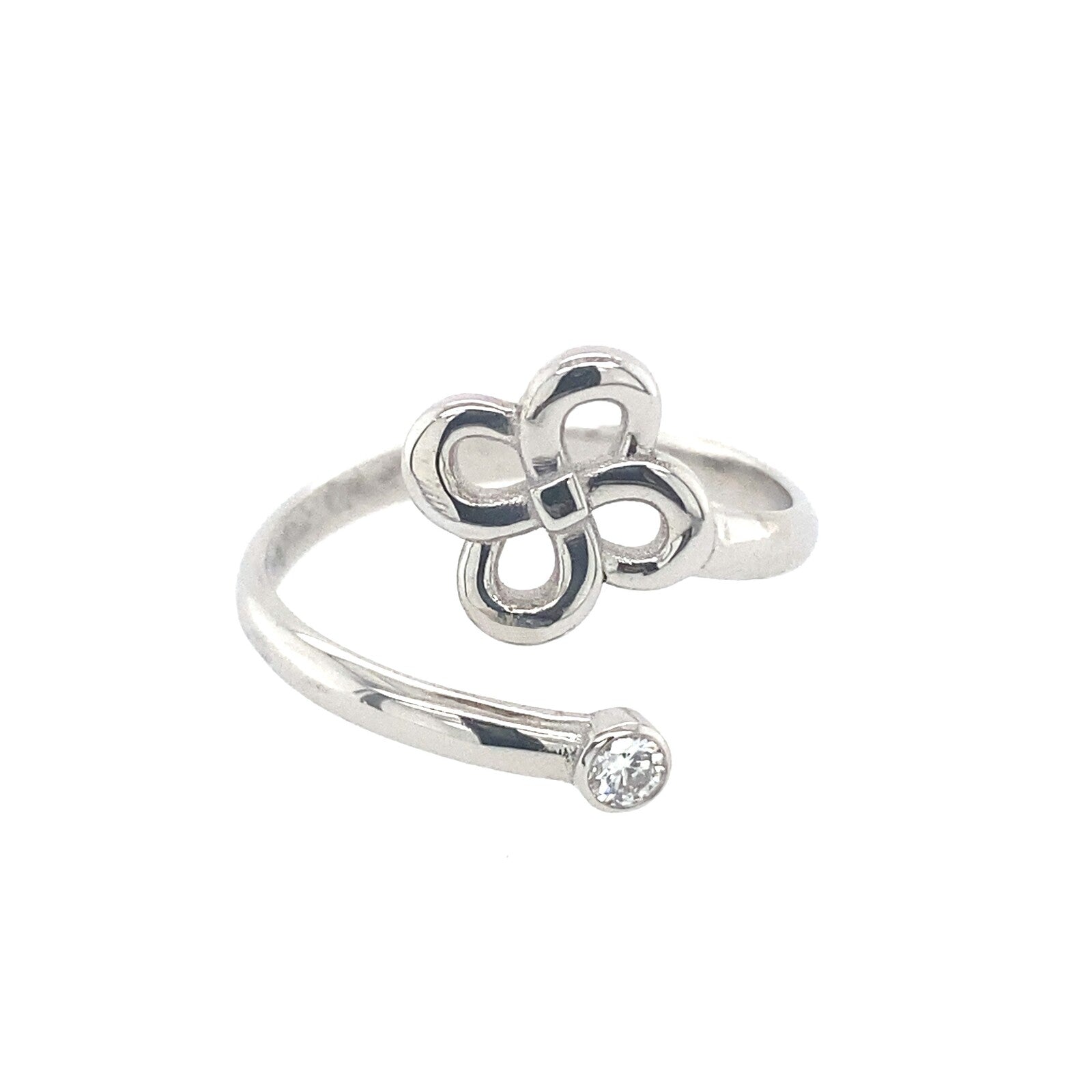Bague Luma Diamant en Or Blanc Toi et Moi
