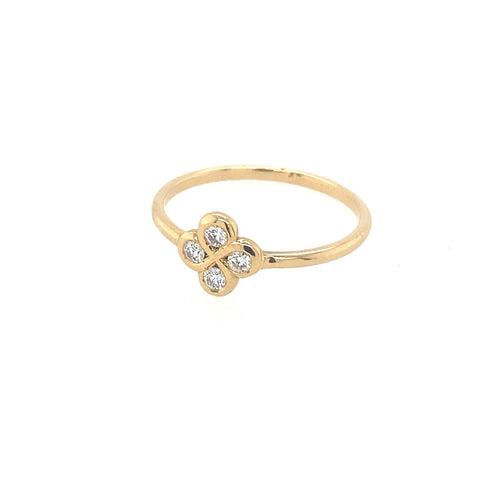 Bague Alaia Or Jaune et Diamants