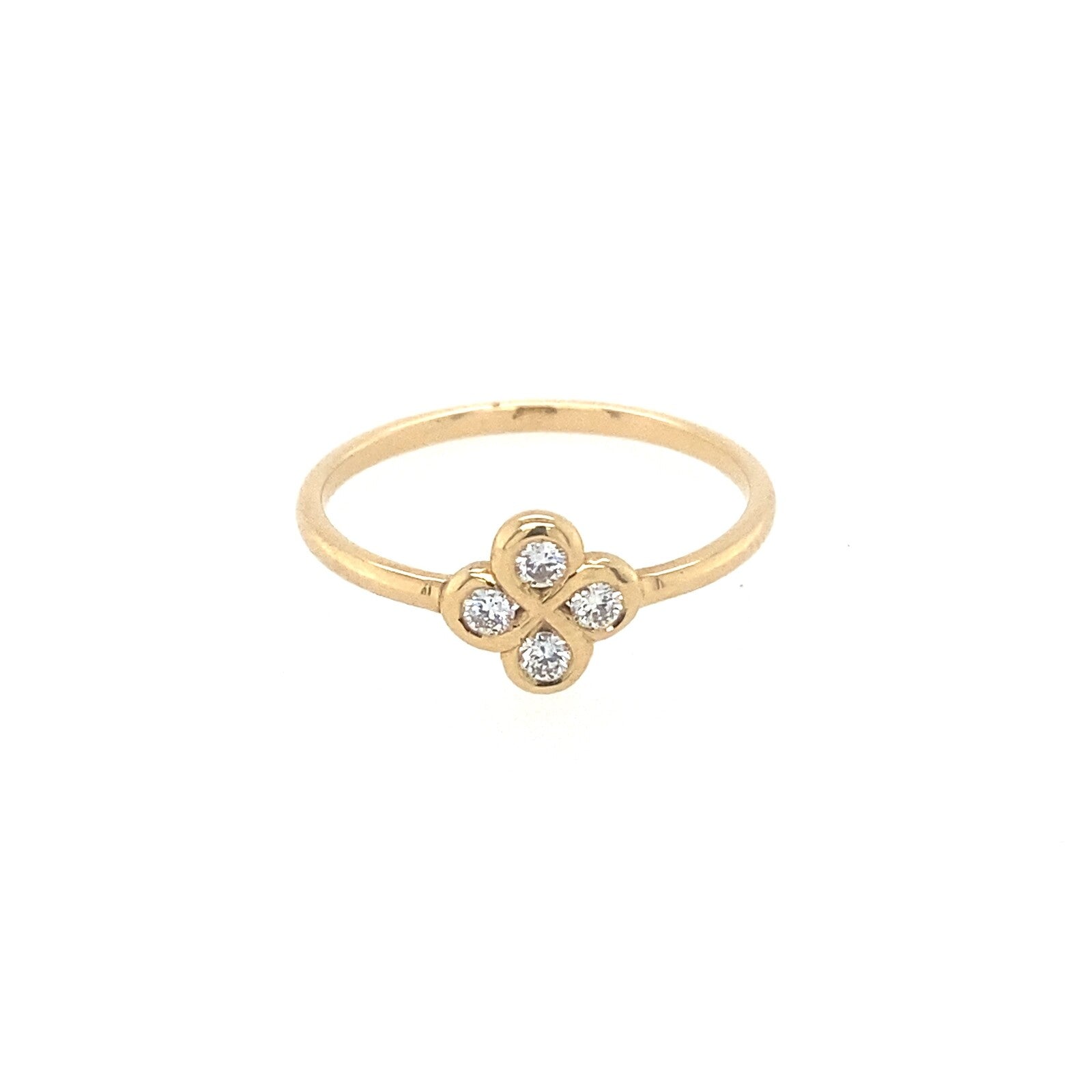 Bague Alaia Or Jaune et Diamants
