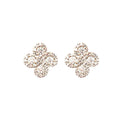 Boucles D'oreilles Argia Txiki Diamants Or Blanc