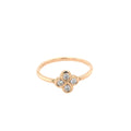 Bague Alaia Or Rose et Diamants