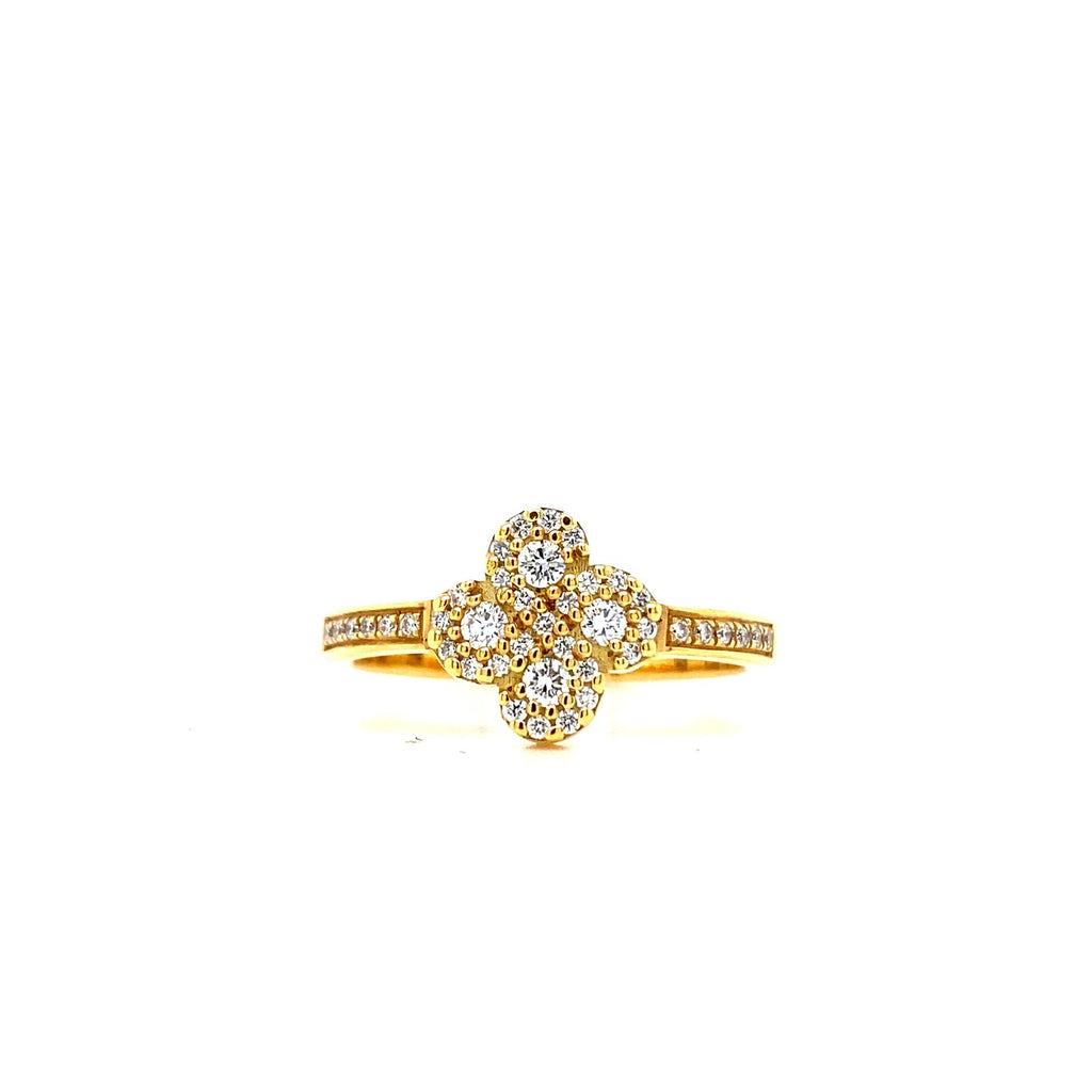Bague Argia Txiki Diamant Or Jaune