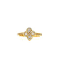 Bague Argia Txiki Diamant Or Jaune
