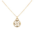 Pendentif Nahia Ttiki Diamants Or Jaune