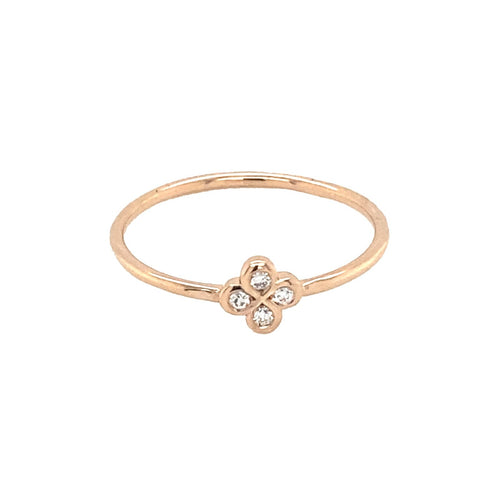 Bague Alaia Txiki Diamants en Or Rose