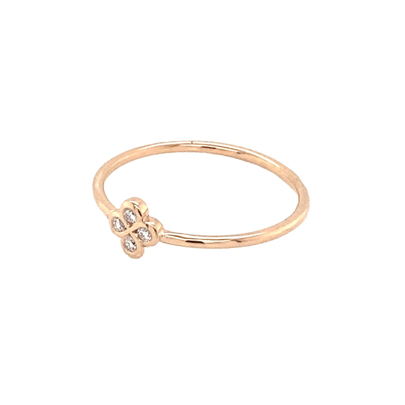 Bague Alaia Txiki Diamants en Or Rose