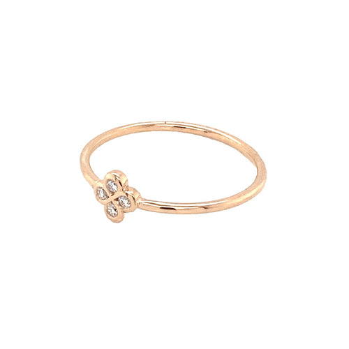 Bague Alaia Txiki Diamants en Or Rose