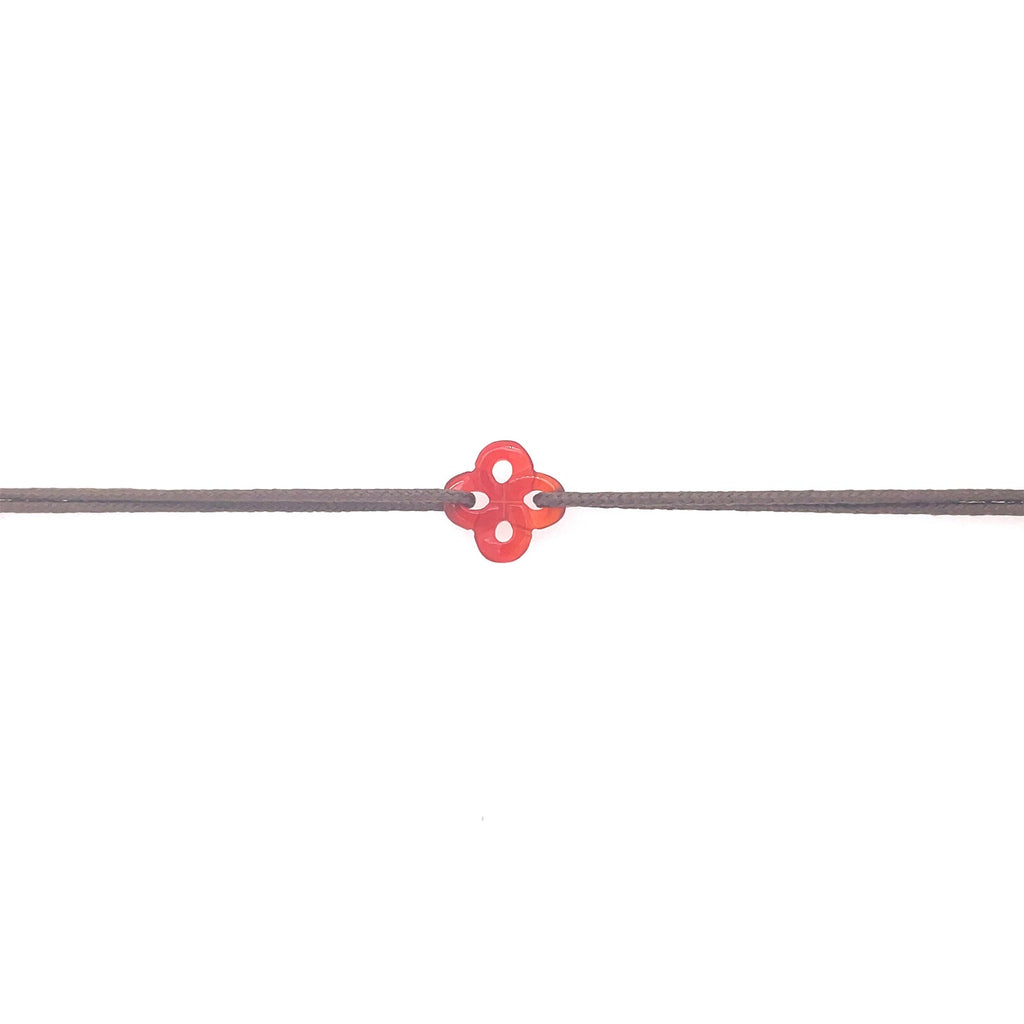 Bracelet Ilargia Ttiki Cornaline sur Cordon