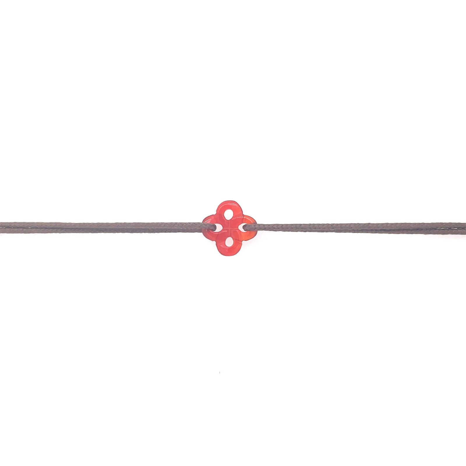 Bracelet Ilargia Ttiki Cornaline sur Cordon