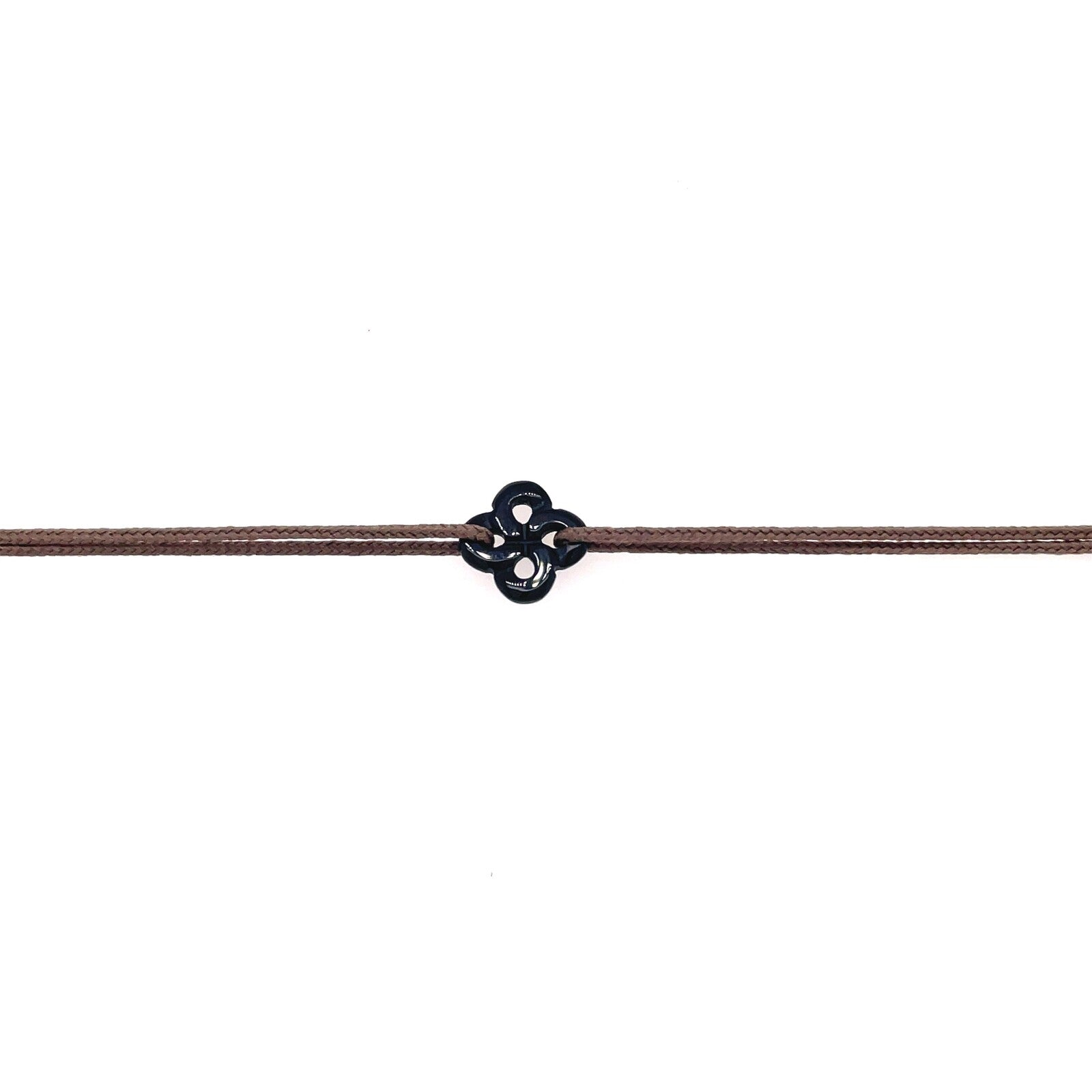 Bracelet Ilargia Ttiki Onyx sur Cordon