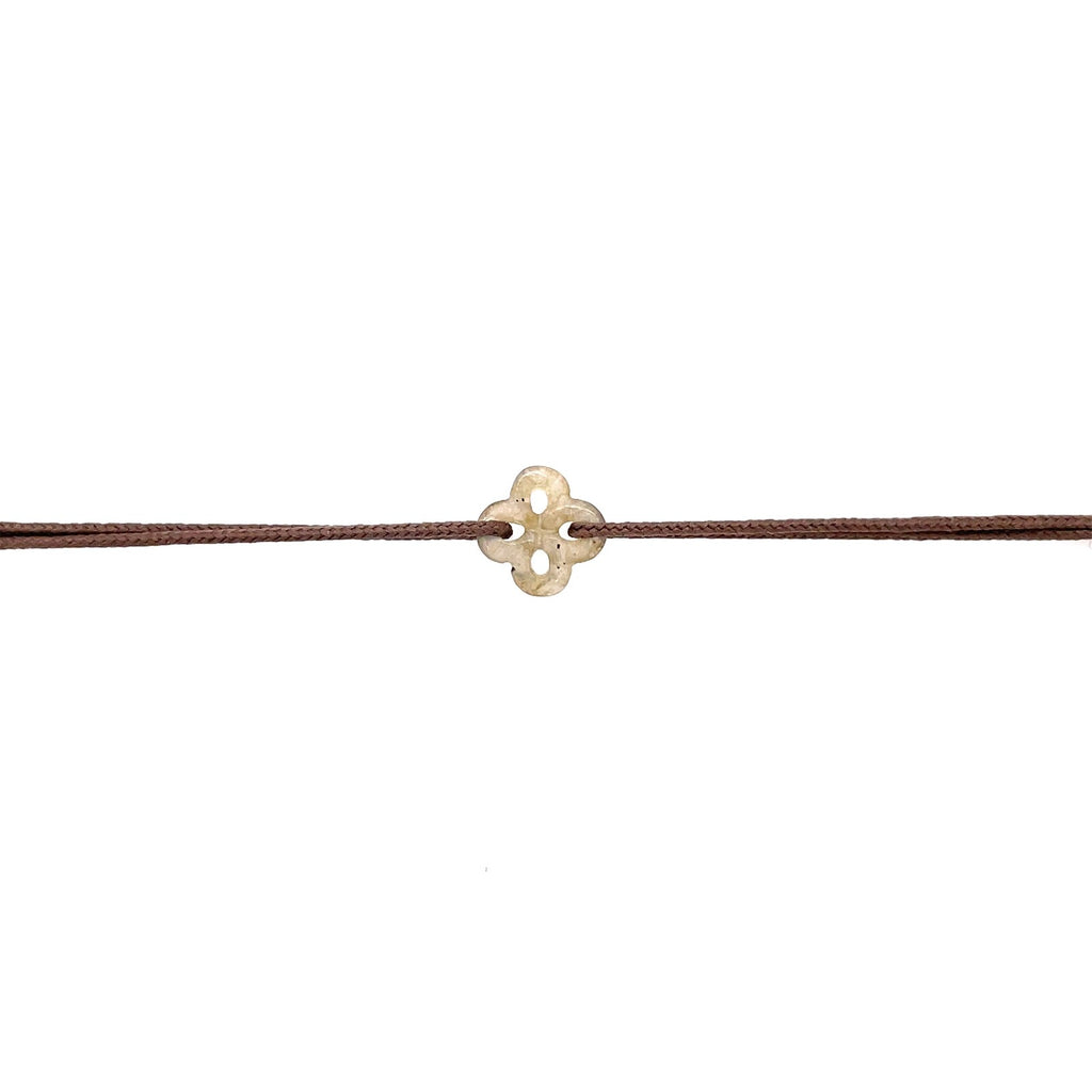 Bracelet Ilargia Ttiki Labradorite sur Cordon