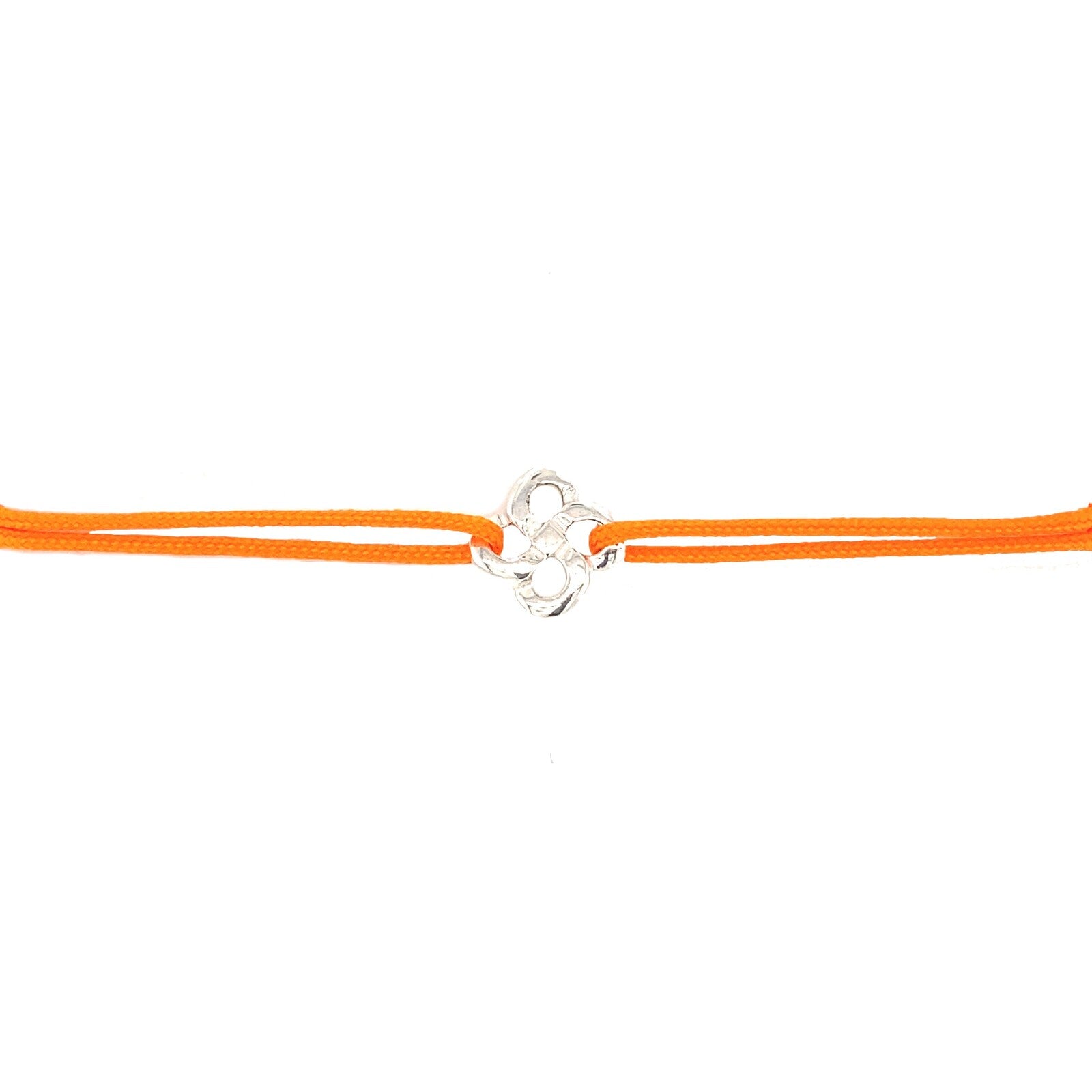 Bracelet Cordon Zilarra Ttiki Lauburu Argent