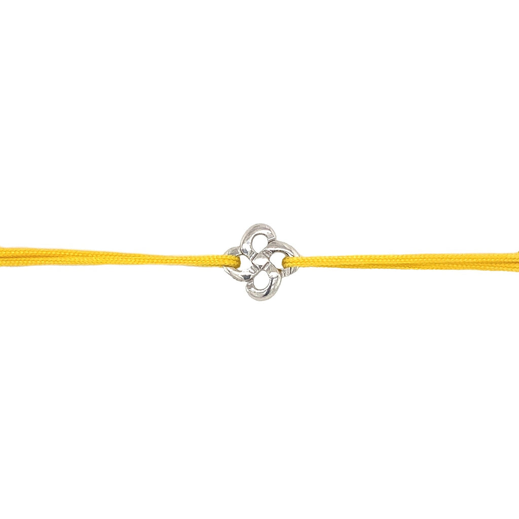 Bracelet Cordon Zilarra Ttiki Lauburu Argent