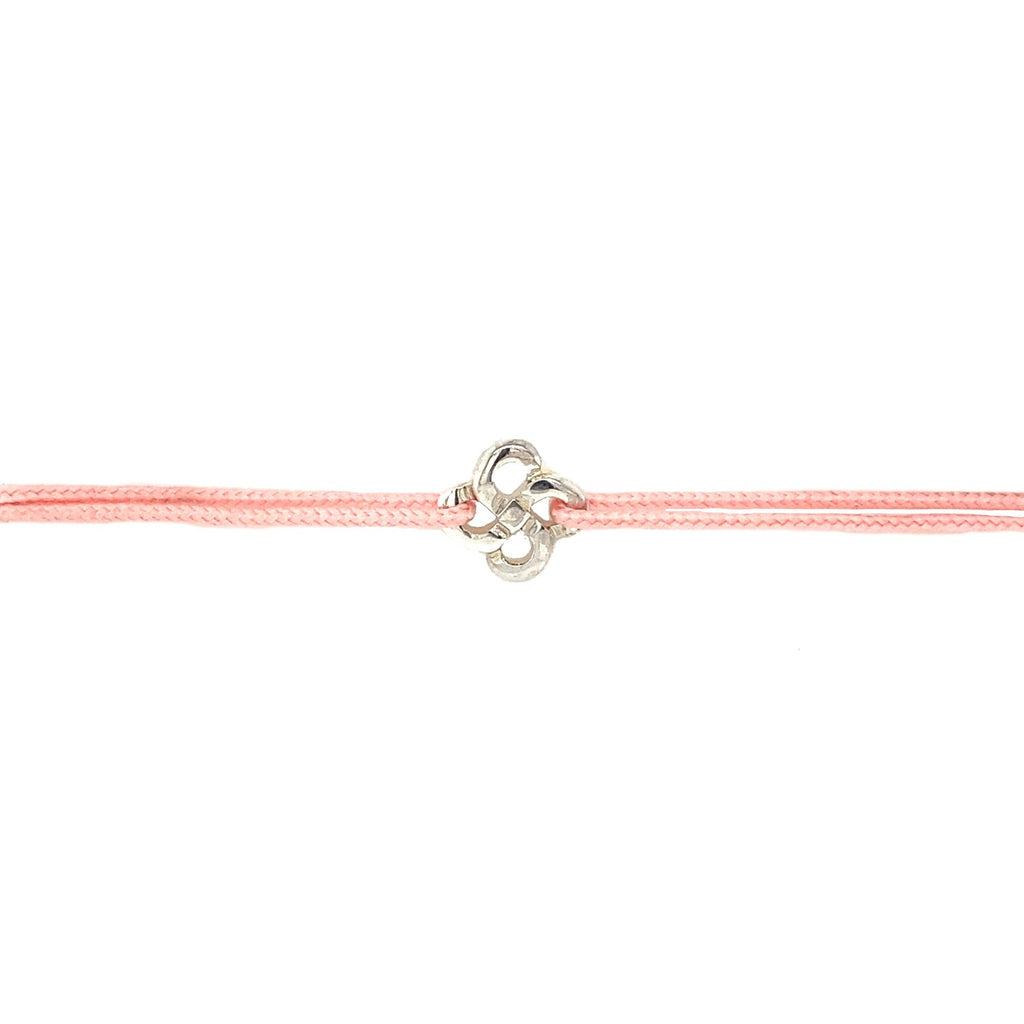 Bracelet Cordon Zilarra Ttiki Lauburu Argent