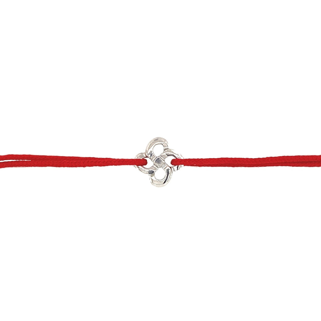 Bracelet Cordon Zilarra Ttiki Lauburu Argent