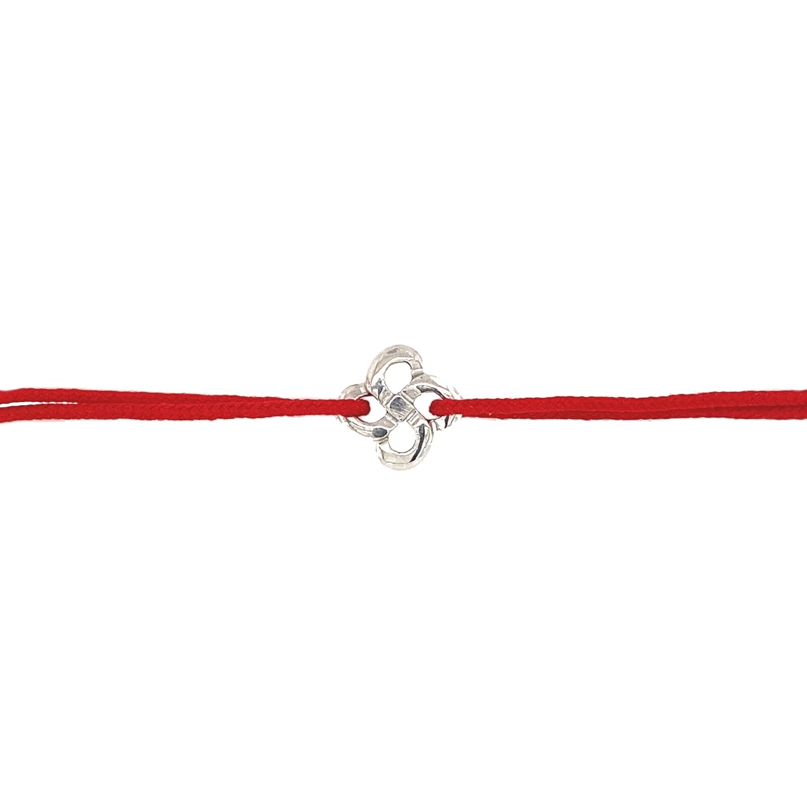 Bracelet Cordon Zilarra Ttiki Lauburu Argent