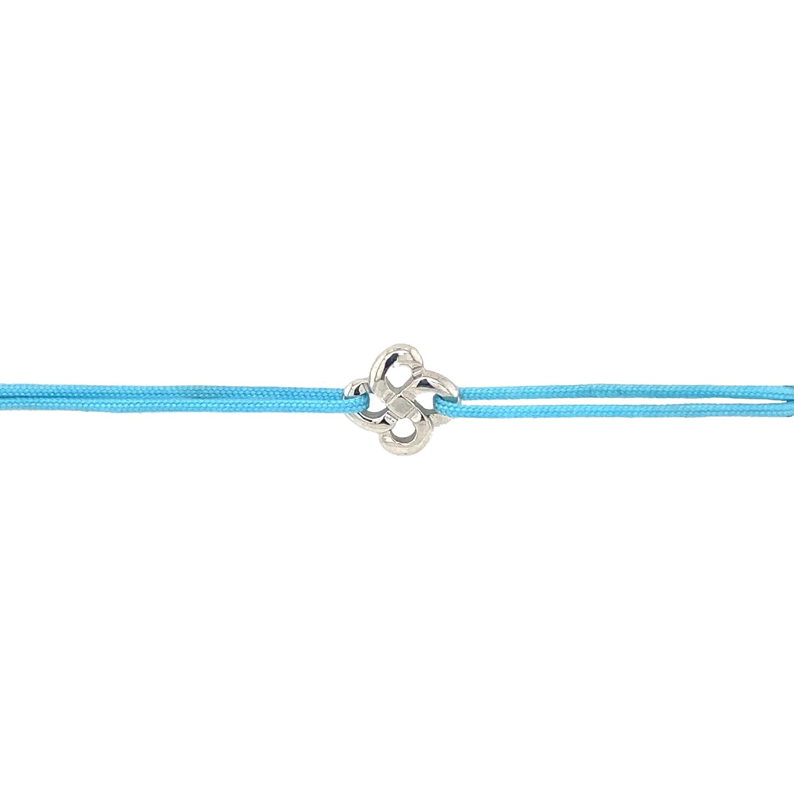 Bracelet Cordon Zilarra Ttiki Lauburu Argent